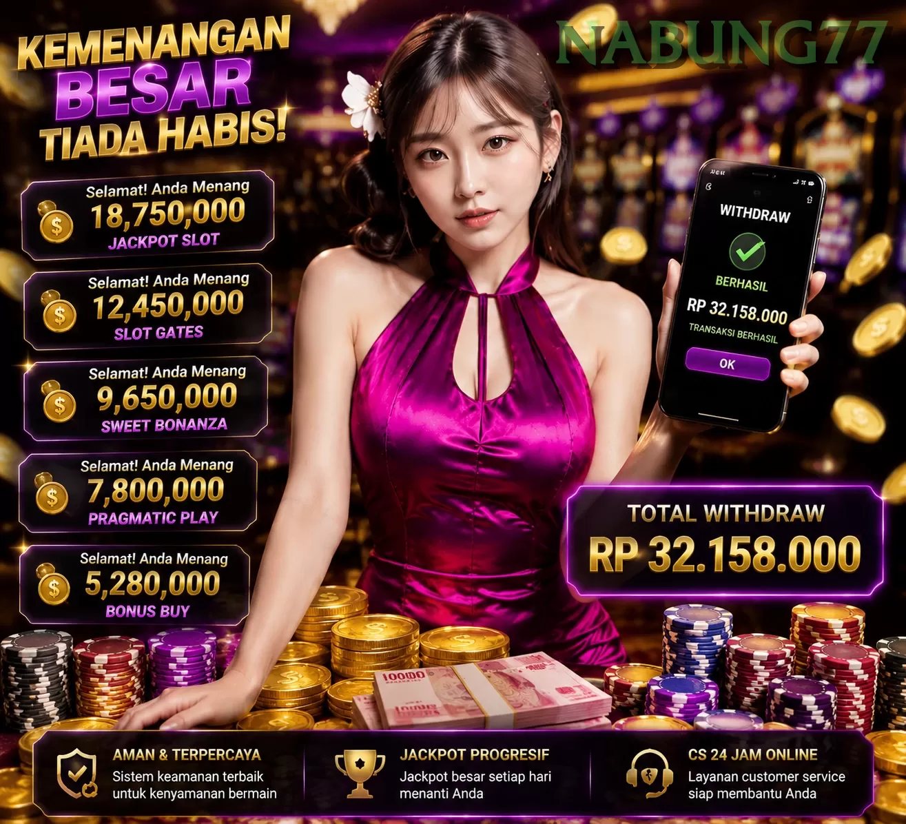 Cara Mendaftar dan Verifikasi Akun di nabung77